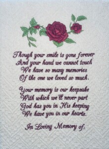 In Loving Memory