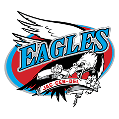 Jac-Cen-Del Eagles logo